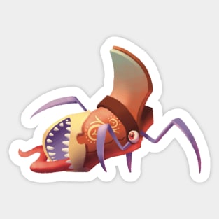 Attack of the boot mimic Sticker